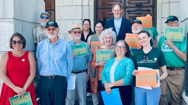 Legislators Rally for Climate Action After Veto of Key Bill