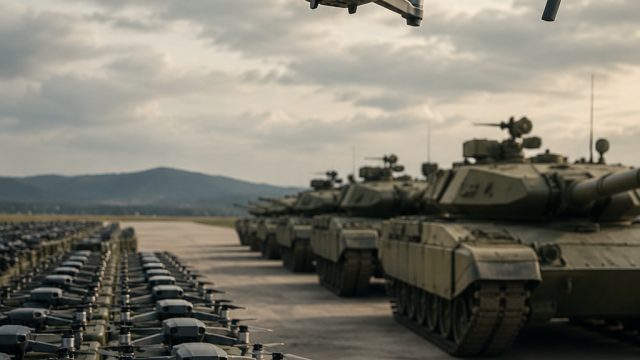 The Shift in Military Procurement: A Focus on Drones Over Tanks